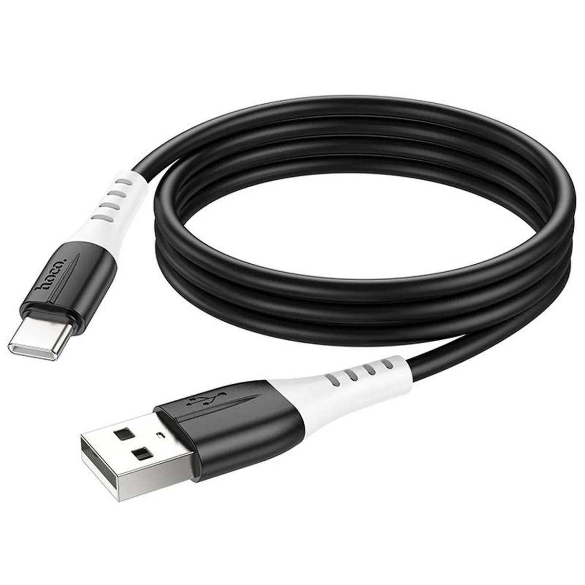 Дата кабель Hoco X82 Silicone USB to Type-C (1m) Black