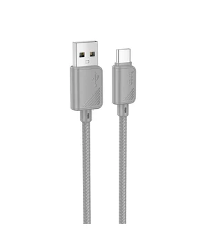Дата кабель Hoco X113 Beneficio USB to Type-C (1m) Gray