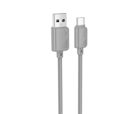 Дата кабель Hoco X113 Beneficio USB to Type-C (1m) Gray