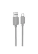 Дата кабель Hoco X113 Beneficio USB to Type-C (1m) Gray