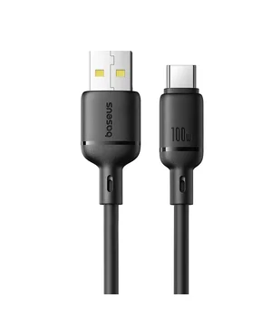 Дата кабель Baseus Silky Series OS Fast Charging USB Type-C 100W (2m) (P10377703) Cluster Black