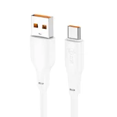 Дата кабель Hoco X93 Force USB to Type-C 27W (1m) White