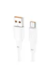 Дата кабель Hoco X93 Force USB to Type-C 27W (1m) White