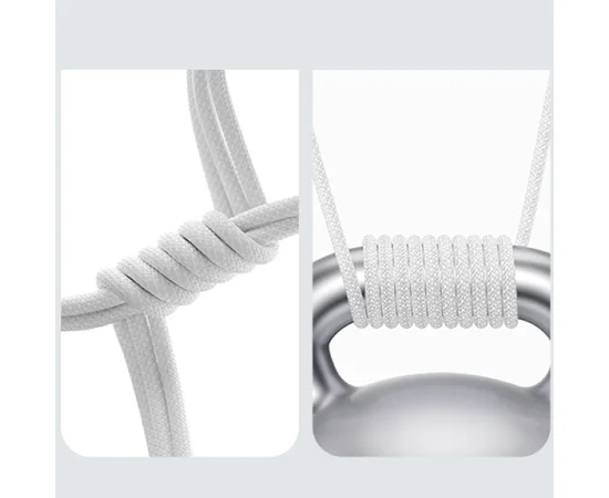 Дата кабель Baseus Gem Fast Charging Type-C to Lightning 20W (1m) (P10373001) Moon White