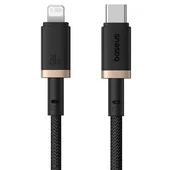 Дата кабель Baseus Dura Series Fast Charging Type-C to Lightning 20W (2m) (CB000123) Gold / Black