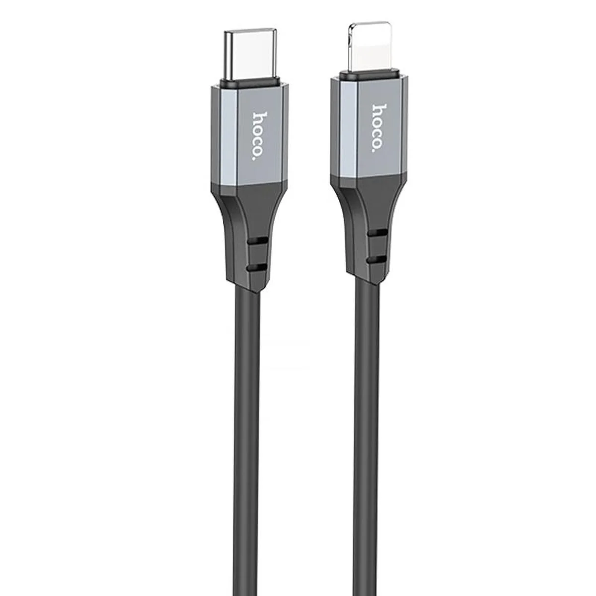 Дата кабель Hoco X86 Spear Type-C to Lightning 20W (1m) Black