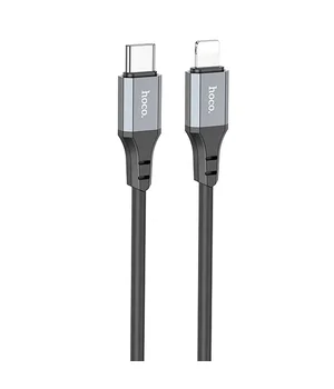 Дата кабель Hoco X86 Spear Type-C to Lightning 20W (1m) Black