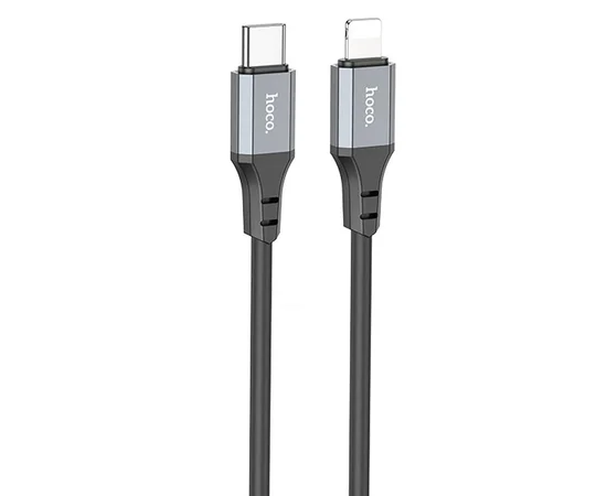 Дата кабель Hoco X86 Spear Type-C to Lightning 20W (1m) Black