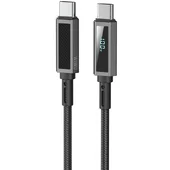 Дата кабель WIWU C079 Warriors Type-C to Type-C 100W (1.2m) Black