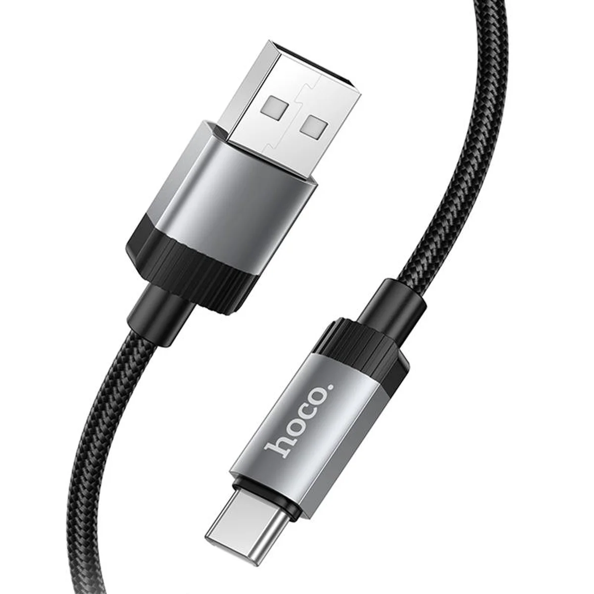 Дата кабель Hoco X117 Star USB to Type-C 3A (1m) Black