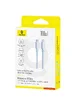 Дата кабель Baseus Silky Series OS Fast Charging Type-C to Type-C 100W (1m) (P10377704) Galaxy Blue
