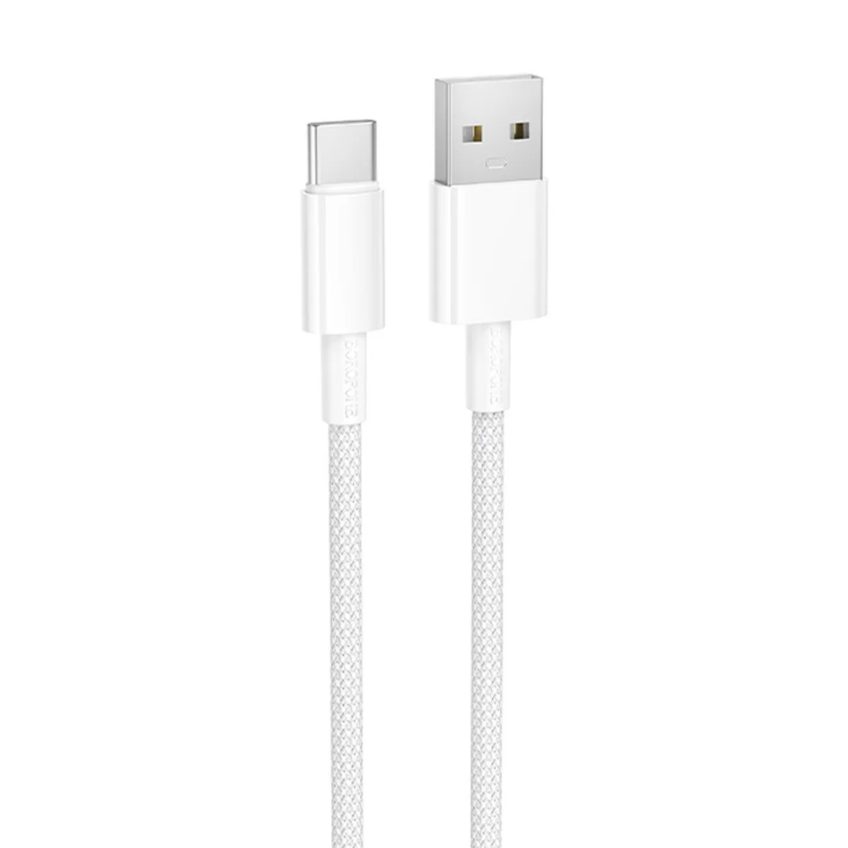 Дата кабель Borofone BX117 Source USB to Type-C 3A (1m) White