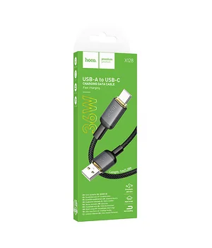 Дата кабель Hoco X128 Benefit USB to Type-C 36W (1m) Black
