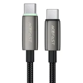 Дата кабель Acefast C23-03 Type-C to Type-C 60W (1.2m) Black