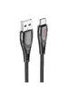 Дата кабель Hoco U133 Monte USB to Type-C (1.2m) Black
