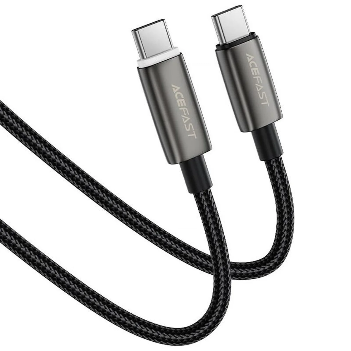 Дата кабель Acefast C23-03 Type-C to Type-C 60W (1.2m) Black