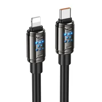 Дата кабель Hoco U143 Joy Type-C to Lightning 27W (1.2m) Black