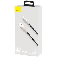 Дата кабель Baseus Cafule Metal Data USB Type-C 66W (1m) (CAKF00010) Black