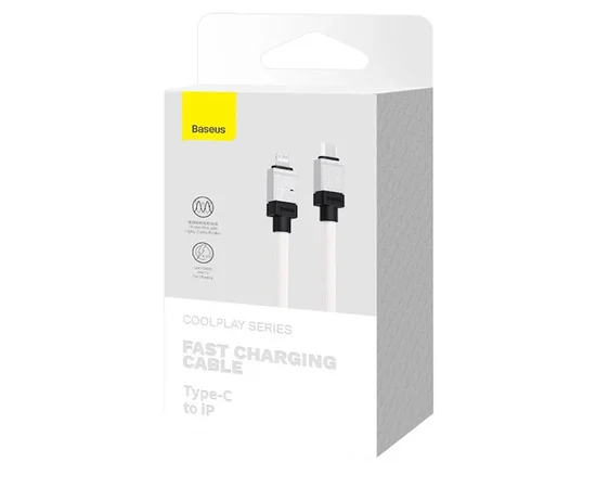 Дата кабель Baseus CoolPlay Series Type-C to Lightning 20W (1m) (CAKW00000) White