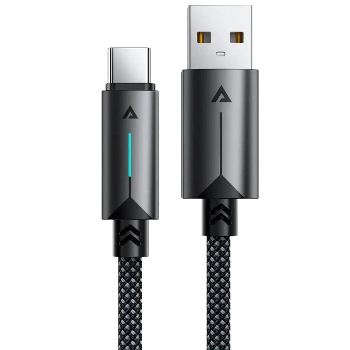 Дата кабель Acefast C19-04 USB to Type-C 3A (1.2m) Black