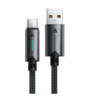 Дата кабель Acefast C19-04 USB-Type-C 3A (1.2m) Black