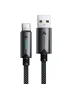 Дата кабель Acefast C19-04 USB to Type-C 3A (1.2m) Black