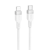 Дата кабель Hoco X109 Energy silicone Type-C to Lightning (1m) White