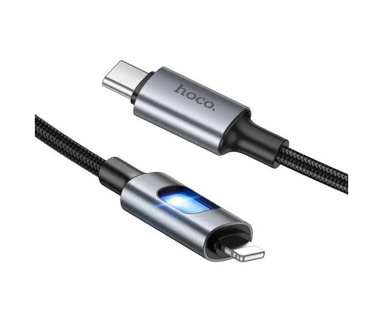 Дата кабель Hoco U144 New Type-C to Lightning 27W (1.2m) Black