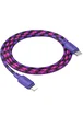 Дата кабель Hoco X116 Meridian Type-C to Lightning 27W (1m) Gradient Purple Mix
