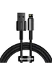 Дата кабель Baseus Tungsten Gold USB to Lightning Cable 2.4A (1m) (CALWJ-0) Black
