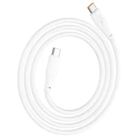 Дата кабель Hoco X93 Force Type-C to Type-C 100W (2m) White