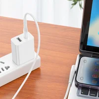 Дата кабель Borofone BX105 Corriente Type-C to Lightning (1m) White