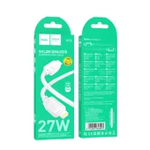 Дата кабель Hoco X113 Beneficio Type-C to Lightning (1m) White