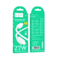 Дата кабель Hoco X113 Beneficio Type-C to Lightning (1m) White