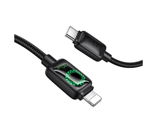 Дата кабель Hoco U146 Mundo Type-C to Lightning 30W (1.2m) Black