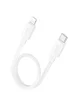 Дата кабель Hoco X96 Hyper Type-C to Lightning 20W (1m) White