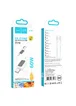 Дата кабель Hoco X108 Benefit 60W Type-C to Type-C (1m) White