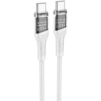Дата кабель Hoco U111 Discovery Edition Type-C to Type-C 60W (1.2m) Grey
