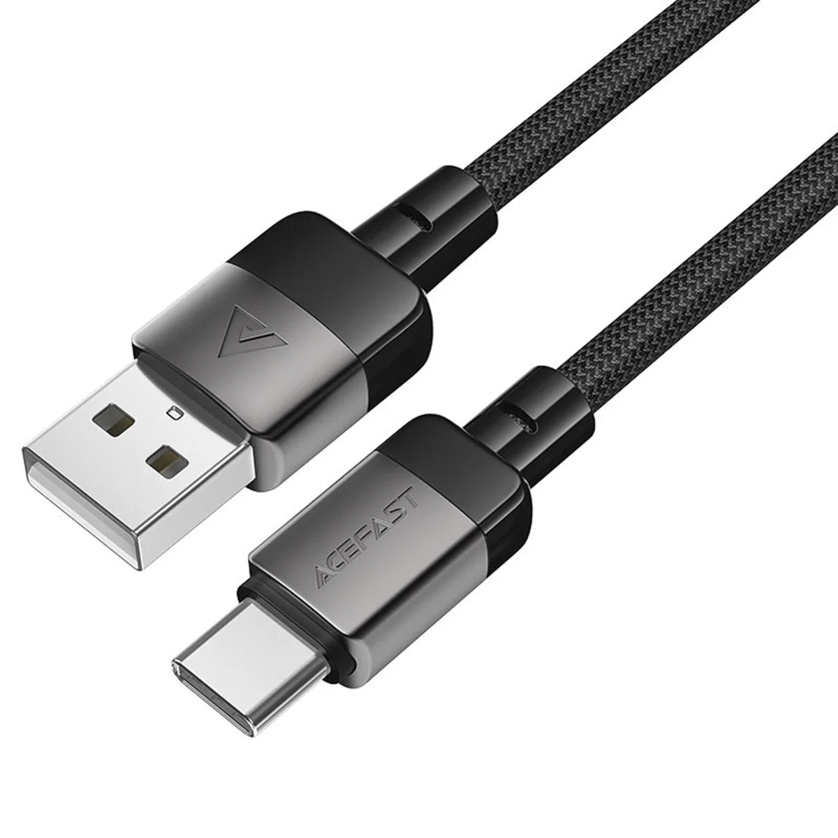 Дата кабель Acefast C9-04 USB to Type-C 3A (1.2m) Black