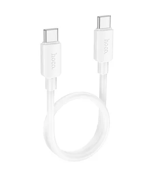 Дата кабель Hoco X96 Hyper Type-C to Type-C 60W (0.25m) White