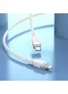 Дата кабель Hoco X109 Energy silicone Type-C to Lightning (1m) White