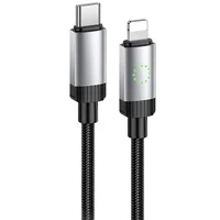Дата кабель Hoco X117 Star Type-C to Lightning 27W (1m) Black