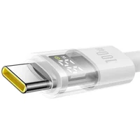Дата кабель Baseus Display 2 USB to Type-C 100W (1m) (P10382701) Moon White