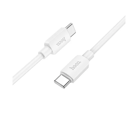 Дата кабель Hoco X96 Hyper Type-C to Type-C 60W (1m) White