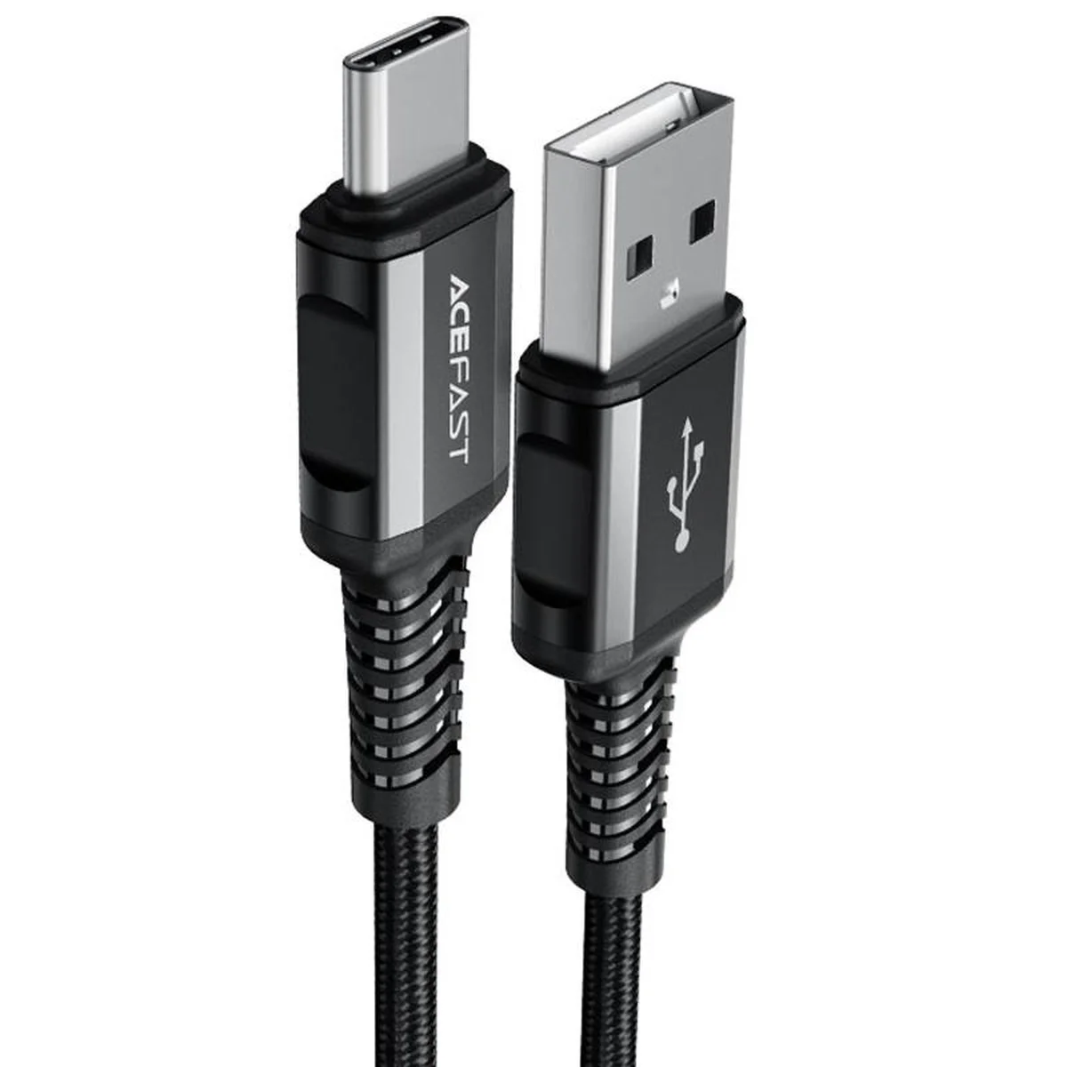 Дата кабель Acefast C1-04 USB to Type-C 3A (1.2m) Black