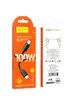 Дата кабель Hoco X96 Hyper Type-C to Type-C 100W (1m) Black