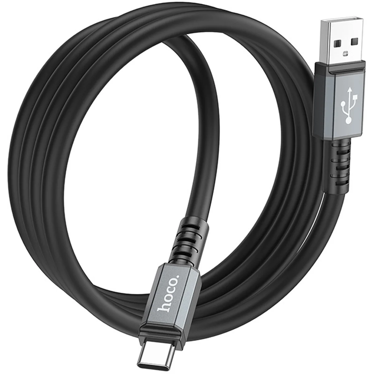 Дата кабель Hoco X85 Strength USB to Type-C (1m) Black