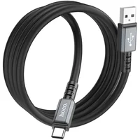 Дата кабель Hoco X85 Strength USB to Type-C (1m) Black
