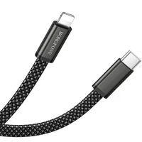 Дата кабель Borofone BX124 Peace Type-C to Lightning 30W (1m) Black