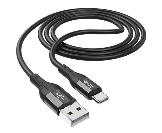 Дата кабель Hoco X72 Creator silicone USB to Type-C (1m) Black